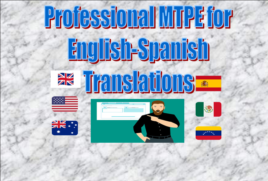 16533I will do up to 1500 Word Human Translation from English into Spanish or vice versa.